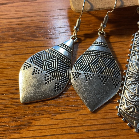 Pearl silver earrings - Picture 2 of 6